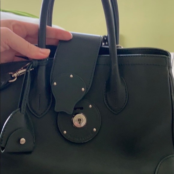 Ralph Lauren soft Ricky small leather tote bag - Picture 11 of 12